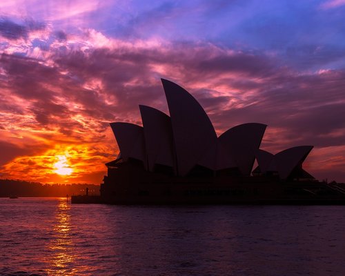 Sydney Harbour and skyline panorama